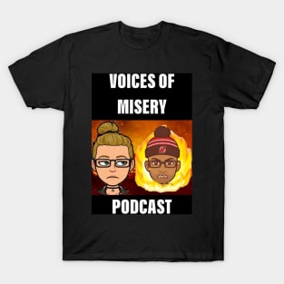 Voices of Misery Podcast Classic Logo T-Shirt